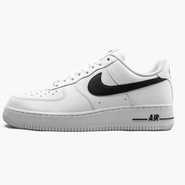 Nike Air Force 1 Low Hvit Svart CJ0952 100 Dame/Herre