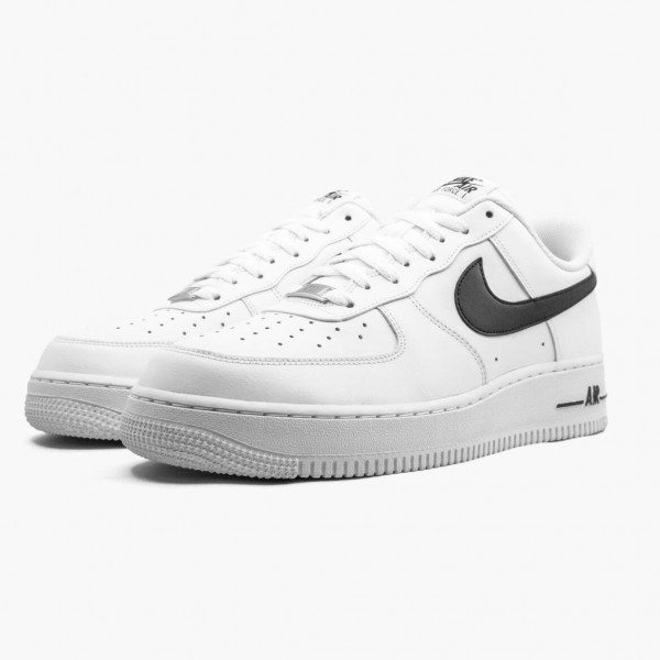 Brun  Nike Air Force 1 Low Hvit Svart CJ0952 100 Dame/Herre Sneakers