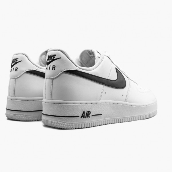 Brun  Nike Air Force 1 Low Hvit Svart CJ0952 100 Dame/Herre Sneakers