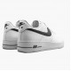 Brun  Nike Air Force 1 Low Hvit Svart CJ0952 100 Dame/Herre Sneakers