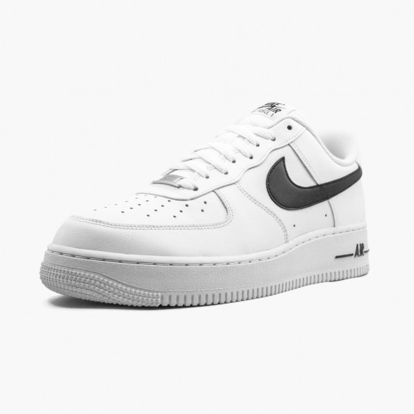 Brun  Nike Air Force 1 Low Hvit Svart CJ0952 100 Dame/Herre Sneakers