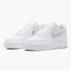 Kjøp  Nike Air Force 1 Low Hvit Irisdescent CJ1646 100 Dame/Herre Sneakers