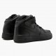 Blå  Nike Air Force 1 Mid Svart 315123 001 Dame/Herre Sko