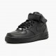 Blå  Nike Air Force 1 Mid Svart 315123 001 Dame/Herre Sko