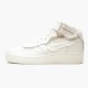 Brun  Nike Air Force 1 Mid Comme des Garcons Hvit DC3601 100 Dame/Herre Sneakers