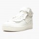 Brun  Nike Air Force 1 Mid Comme des Garcons Hvit DC3601 100 Dame/Herre Sneakers