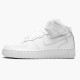 Rød  Nike Air Force 1 Mid Hvit 2014 314195 113 Dame/Herre Sneakers