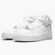 Rød  Nike Air Force 1 Mid Hvit 2014 314195 113 Dame/Herre Sneakers