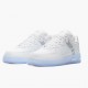 Hvit  Nike Air Force 1 React Hvit Light Bone CQ8879 100 Dame/Herre Sko