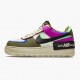 Butikk  Nike Air Force 1 Shadow Cactus Flower Oliven Flak CT1985 500 Dame Sneakers