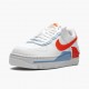 Brun  Nike Air Force 1 Shadow Summit Hvit Team Oransje CQ9503 100 Dame/Herre Sneakers