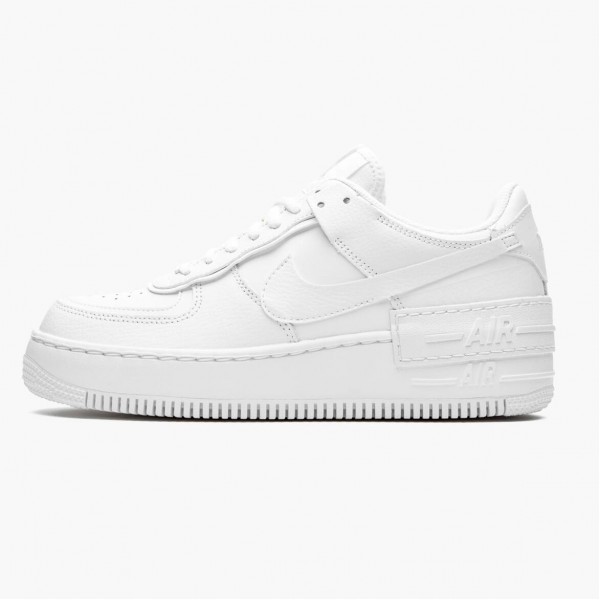 Nike Air Force 1 Shadow Triple Hvit CI0919 100 Dame/Herre