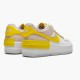 Rabatt  Nike Air Force 1 Shadow Hvit Barely Rose Speed Gul CJ1641 102 Dame Sneakers