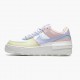 Hvit  Nike Air Force 1 Shadow Hvit Glacier Blå Ghost CI0919 106 Dame Sko