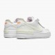 Rabatt  Nike Air Force 1 Shadow Hvit Stone Atomic Rosa CZ8107 100 Dame/Herre Sneakers