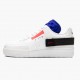 Svart  Nike Air Force 1 Type BQ4793 100 Dame/Herre Sneakers