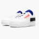 Svart  Nike Air Force 1 Type BQ4793 100 Dame/Herre Sneakers