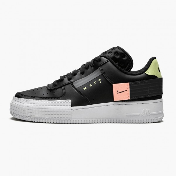 Nike Air Force 1 Type Svart CI0054 001 Dame/Herre