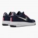 Hvit  Nike Air Force 1 Ultra Flyknit Patriots 6X Champs CU9335 400 Dame/Herre Sneakers