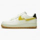 Brun  Nike Air Force 1 Vandalized Sail Chrome Gul BV0740 101 Dame/Herre Sko