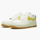 Brun  Nike Air Force 1 Vandalized Sail Chrome Gul BV0740 101 Dame/Herre Sko