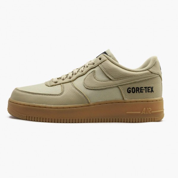 Nike Air Force One Low Gore-Tex Team Gull Khaki CK2630 700 Dame/Herre