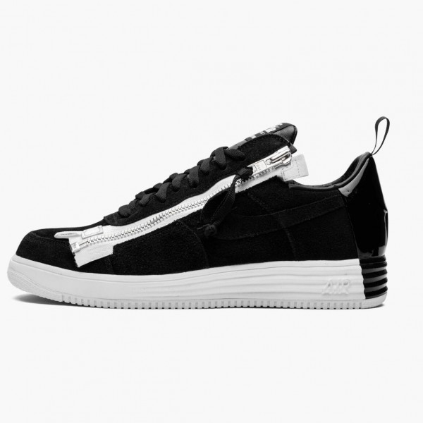 Nike Lunar Force 1 Low Acronym Svart Hvit 698699 001 Dame/Herre