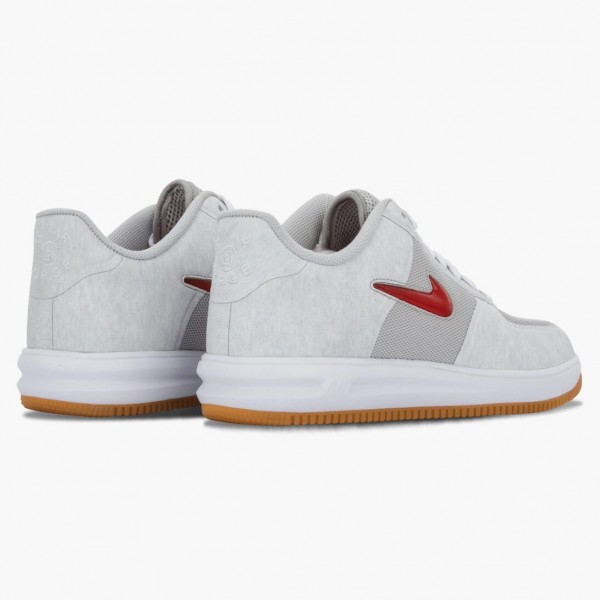 Rød  Nike Lunar Force 1 Low CLOT Fuse 717303 064 Herre Sko