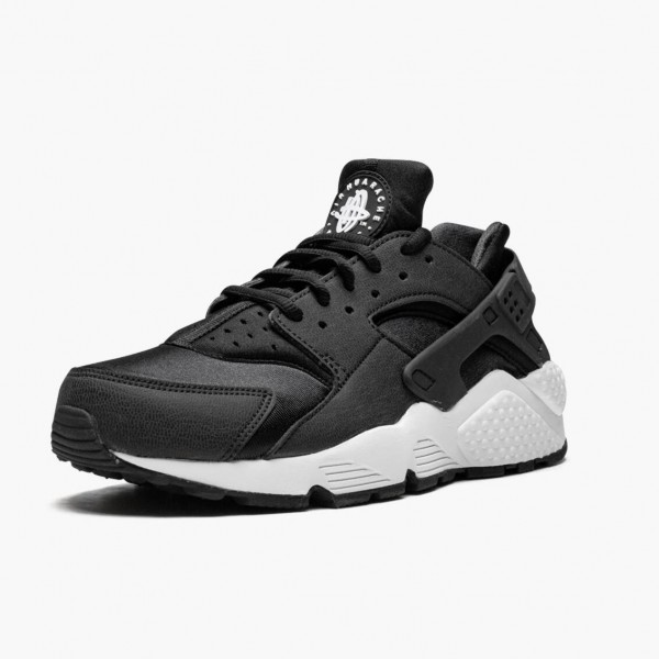 Svart  Nike Air Huarache Svart Hvit 634835 006 Dame/Herre Sko