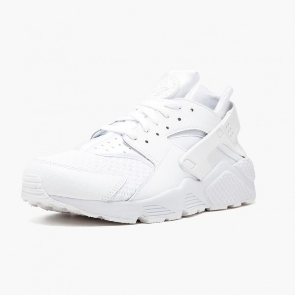 Ny  Nike Air Huarache Hvit Platine 318429 111 Dame/Herre Sneakers