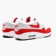 Blå  Nike Air Max 1 Anniversary Rød 908375 103 Dame/Herre Sneakers