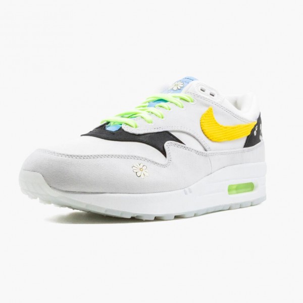 Ny  Nike Air Max 1 Daisy CW6031 100 Dame/Herre Sneakers