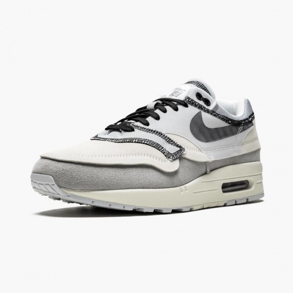 Ny  Nike Air Max 1 Inside Out Phantom Svart 858876 013 Dame/Herre Sko