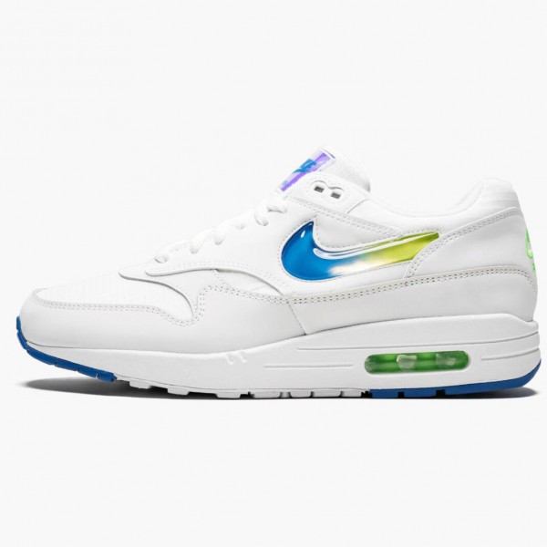 Nike Air Max 1 Jelly Jewel Hvit AO1021 101 Herre 