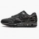 Brun  Nike Air Max 1 Tinker Sketch to Shelf Svart CJ4286 001 Dame/Herre Sneakers