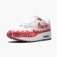 Blå  Nike Air Max 1 Tinker Sketch to Shelf CJ4286 101 Dame/Herre Sneakers