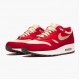 Ny  Nike Air Max 1 Curry Pack Rød 908366 600 Dame/Herre Sko