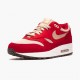 Ny  Nike Air Max 1 Curry Pack Rød 908366 600 Dame/Herre Sko