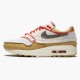 Rød  Nike Air Max 1 Inside Out Club Gull Svart 858876 713 Dame/Herre Sneakers