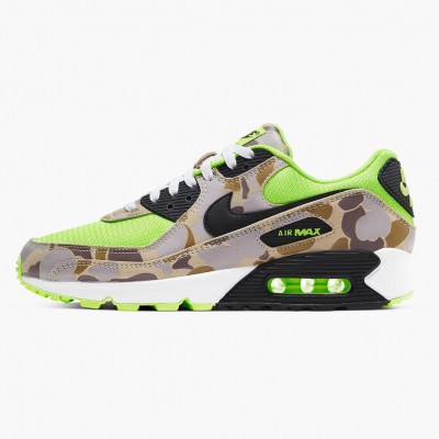 Nike Air Max 90 Grønn Camo CW4039 300 Dame/Herre 