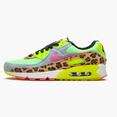 Nike Air Max 90 LX 90s Dancefloor Grønn CW3499 300 Dame 