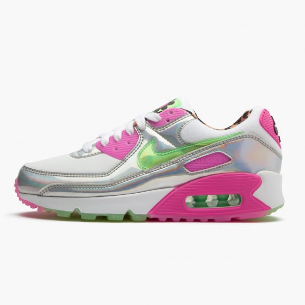 Nike Air Max 90 LX 90s Dancefloor Hvit CQ2559 100 Dame 