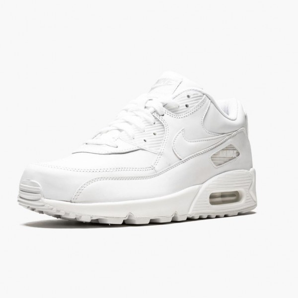 Rabatt  Nike Air Max 90 Leather 302519 113 Dame/Herre Sneakers