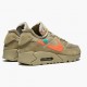 Rød  Nike Air Max 90 OFF WHITE Desert Ore AA7293 200 Dame/Herre Sko