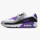 Rød  Nike Air Max 90 Recraft Hyper Grape CD0490 103 Dame/Herre Sneakers