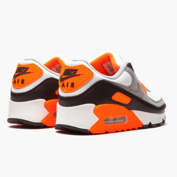 Het  Nike Air Max 90 Recraft Total Oransje CW5458 101 Dame/Herre Sneakers