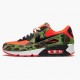 Blå  Nike Air Max 90 Reverse Duck Camo CW6024 600 Dame/Herre Sko