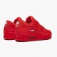 Kjøp  Nike Air Max 90 Triple Rød 285 602 Dame/Herre Sneakers