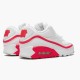 Hvit  Nike Air Max 90 Undefeated Hvit Solar Rød CJ7197 103 Dame/Herre Sko