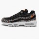 Brun  Nike Air Max 95 Just Do It Pack Svart AV6246 001 Dame/Herre Sko